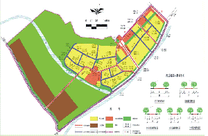 新安縣石寺鎮(zhèn)上孤燈村建設規(guī)劃-道路交通規(guī)劃圖